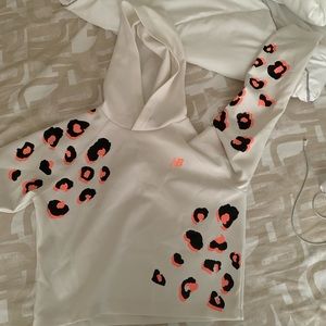 New Balance crop hoodie